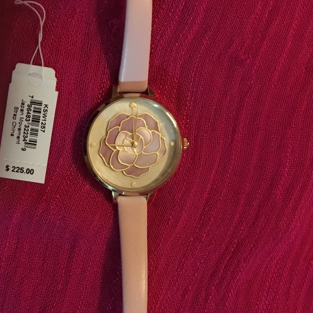 KATES SPADE ♠️ PINK ROSE 🌹 WATCH - Picture 4 of 4